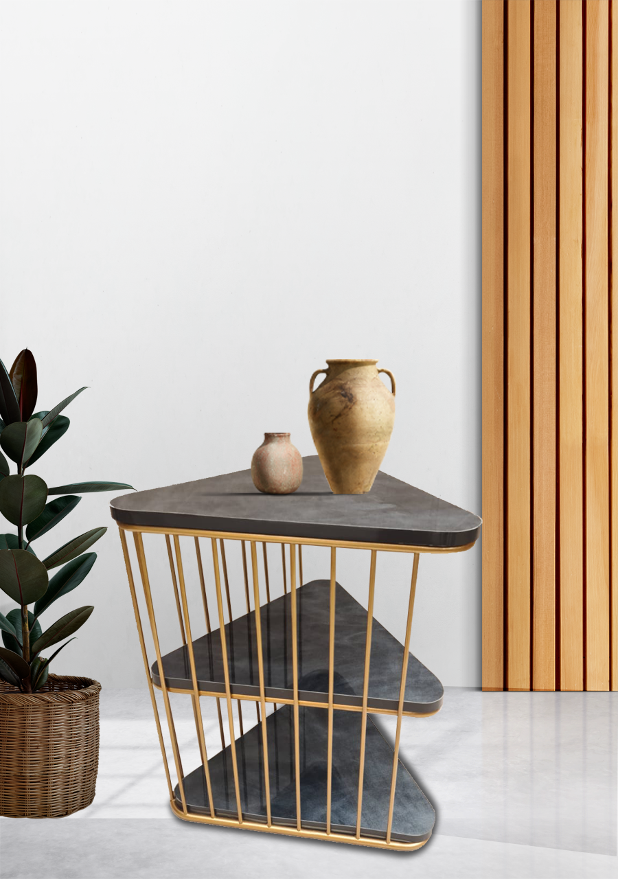 Stack Table, Mid-Century Modern Side / Coffee Table